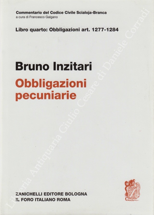 Obbligazioni pecuniarie. Art. 1277-1284