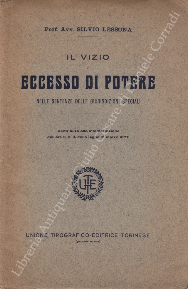 Il vizio di eccesso di potere