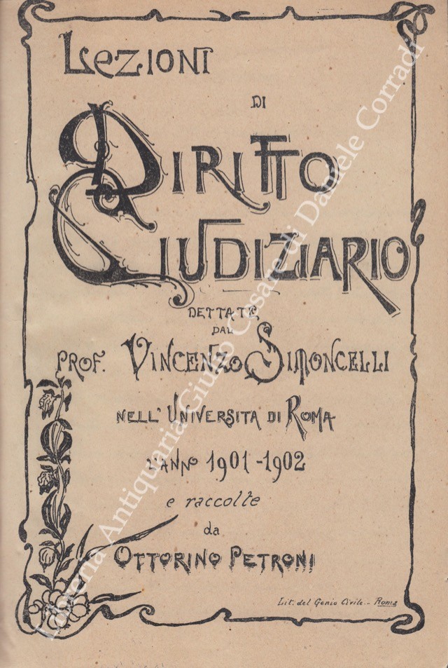 Lezioni di diritto giudiziario