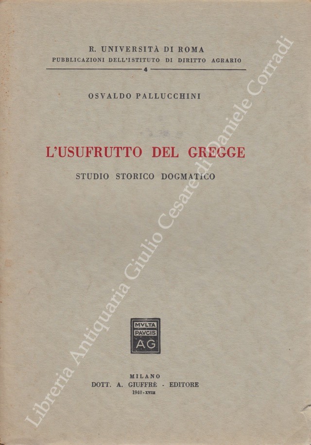 L'usufrutto del gregge