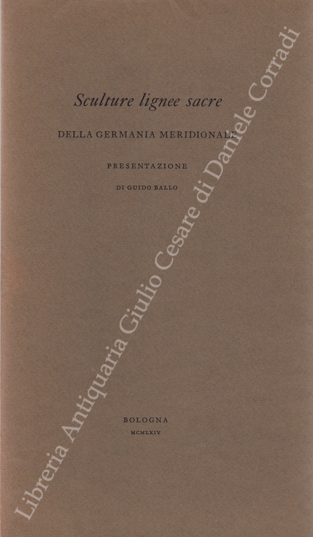 Sculture lignee sacre