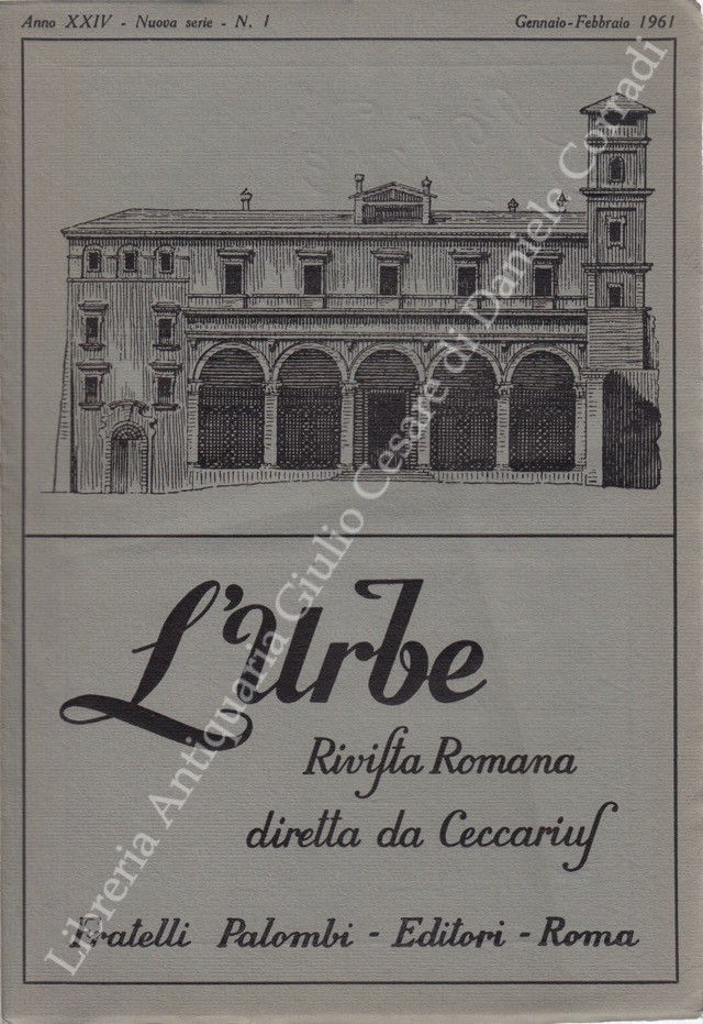 L'Urbe. Rivista romana