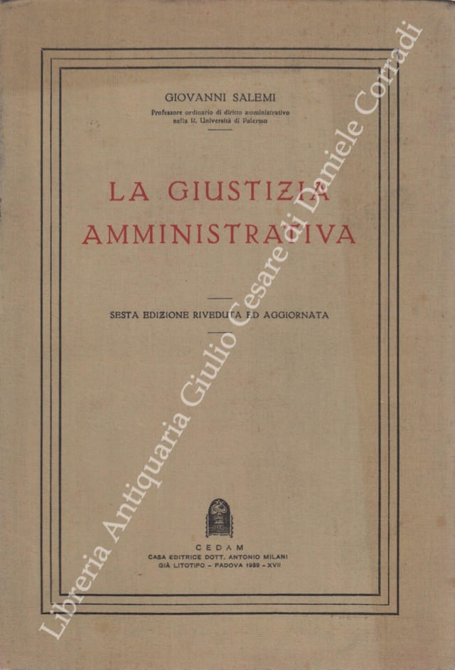 La giustizia amministrativa