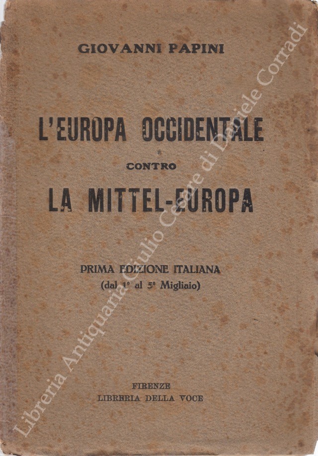 L'Europa Occidentale contro la Mittel-Europa