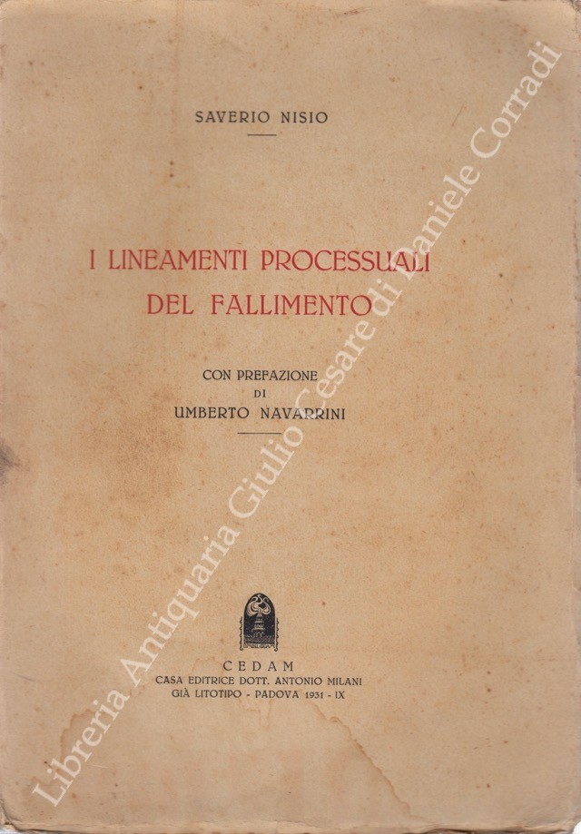 I lineamenti processuali del fallimento