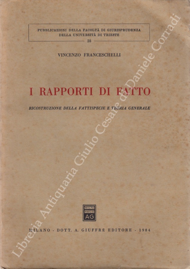 I rapporti di fatto