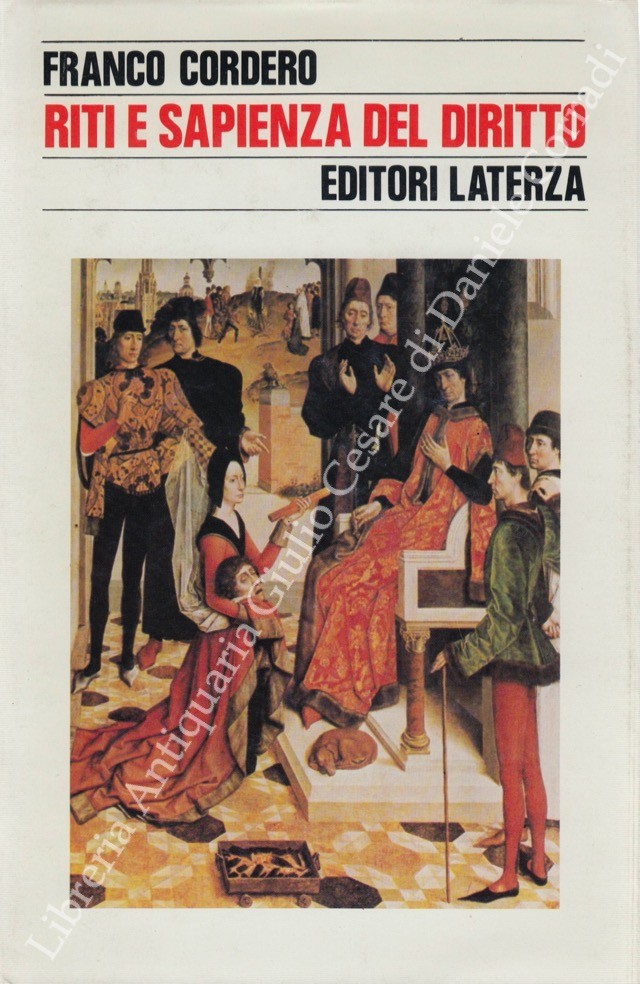 Riti e sapienza del diritto