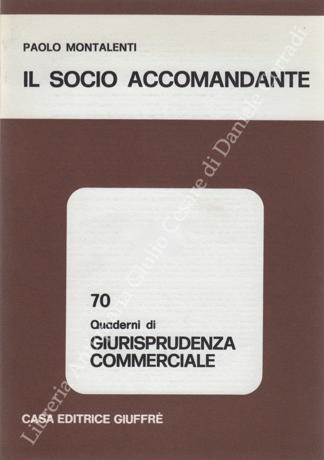 Il socio accomandante