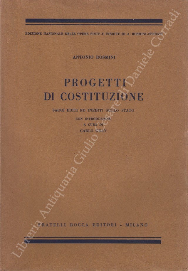 Progetti di Costituzione