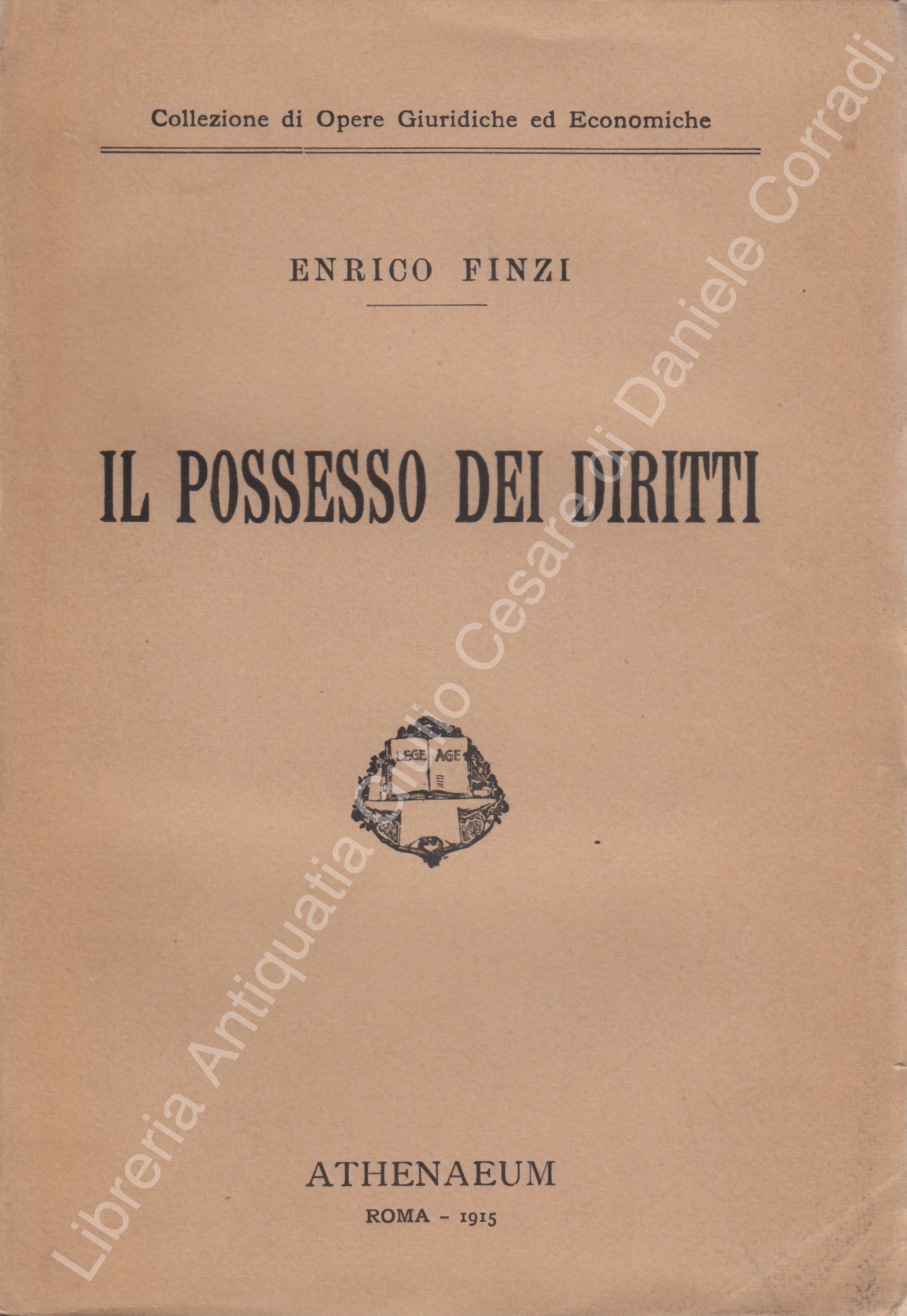 Il possesso dei diritti