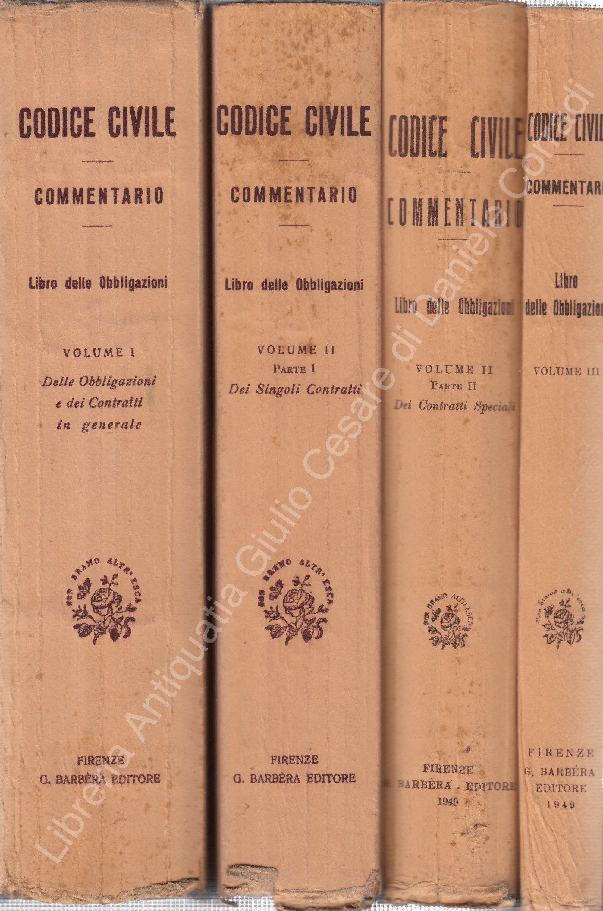Codice civile. Libro delle obbligazioni. Commentario