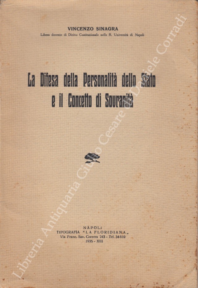 La difesa della personalità dello Stato
