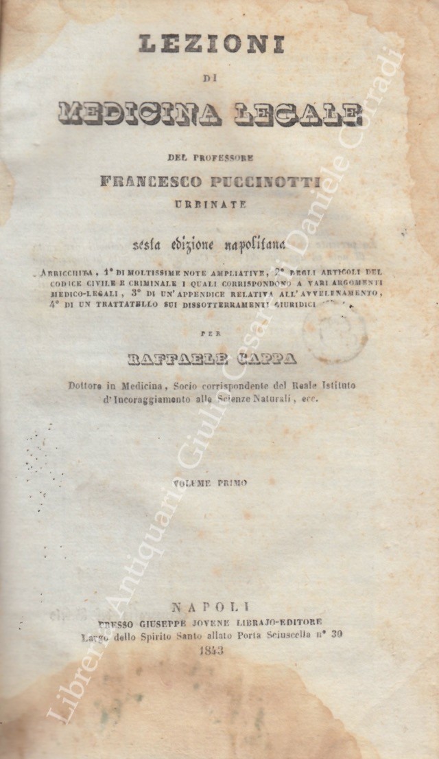 Lezioni di medicina legale
