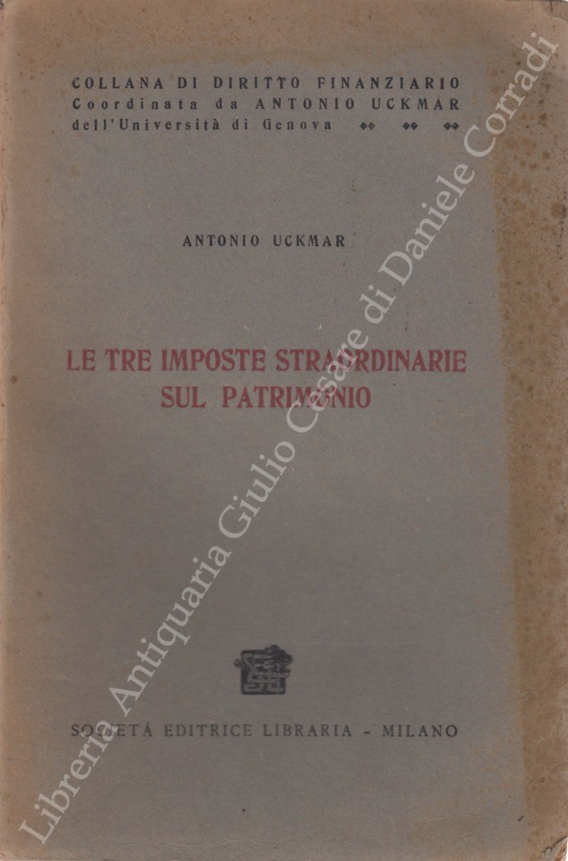 Le tre imposte straordinarie sul patrimonio