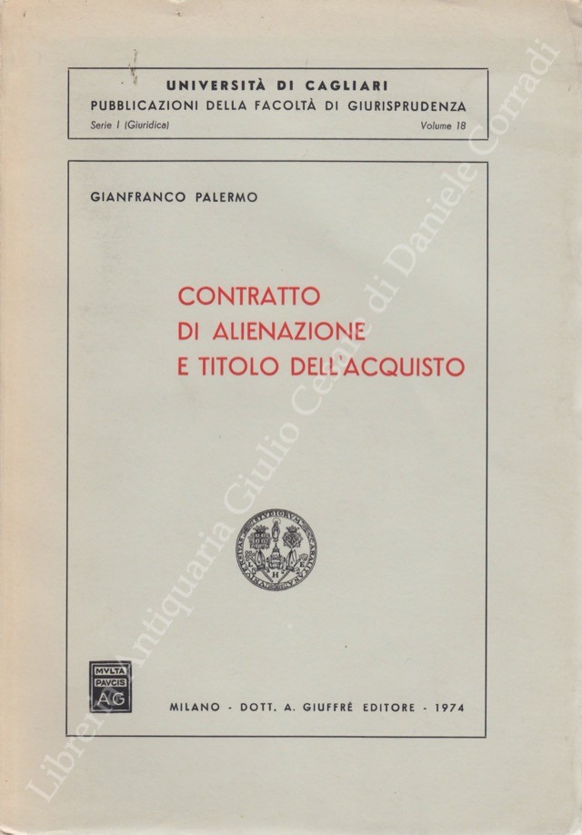 Contratto di alienazione e titolo dell'acquisto