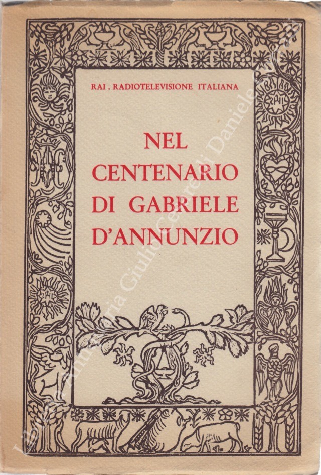 Nel centenario di Gabriele D'Annunzio