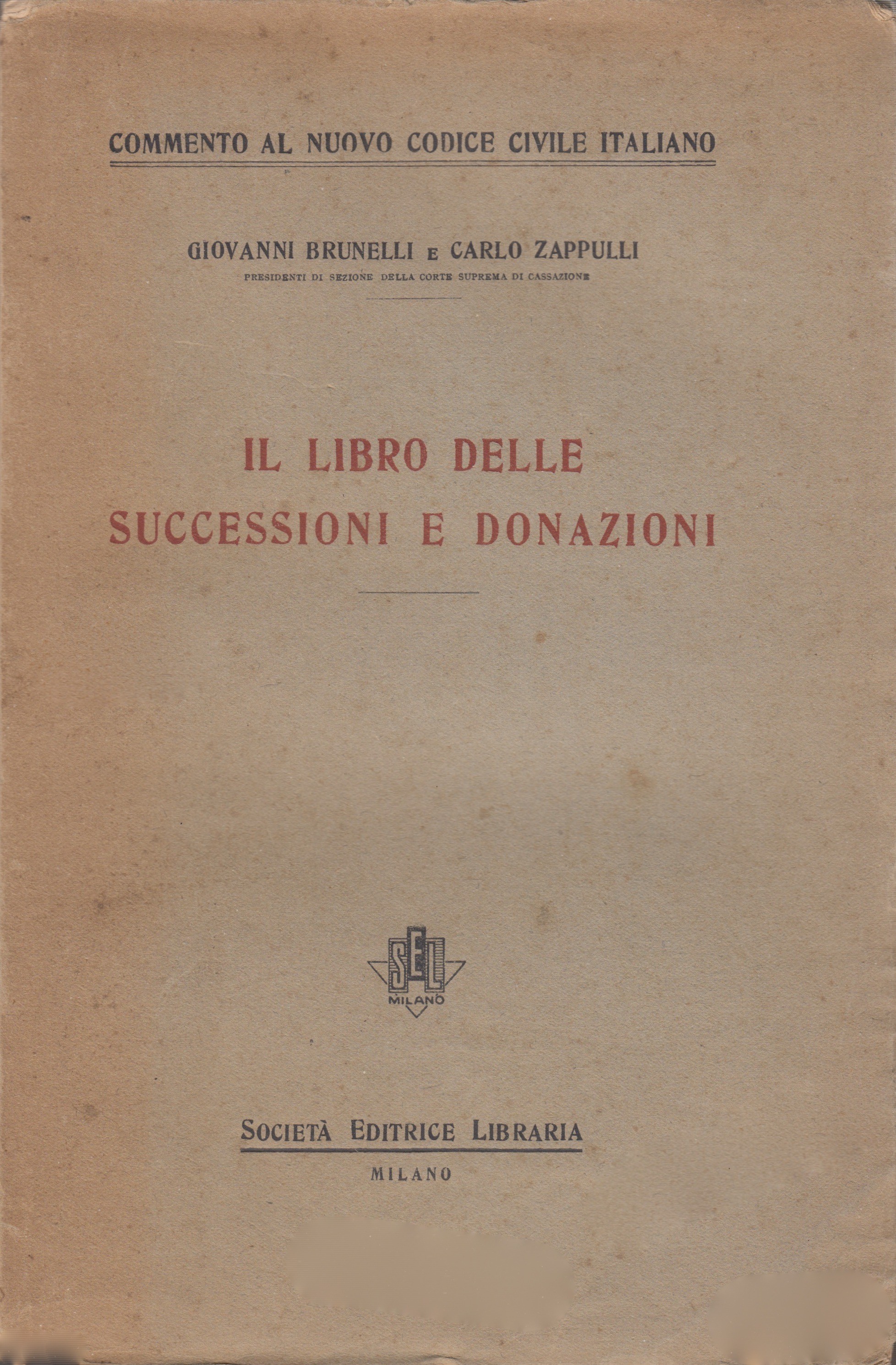 Il libro delle successioni e donazioni