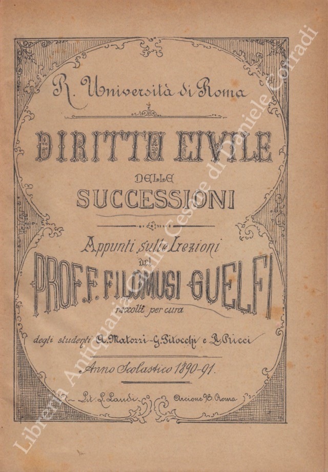 Diritto civile delle successioni