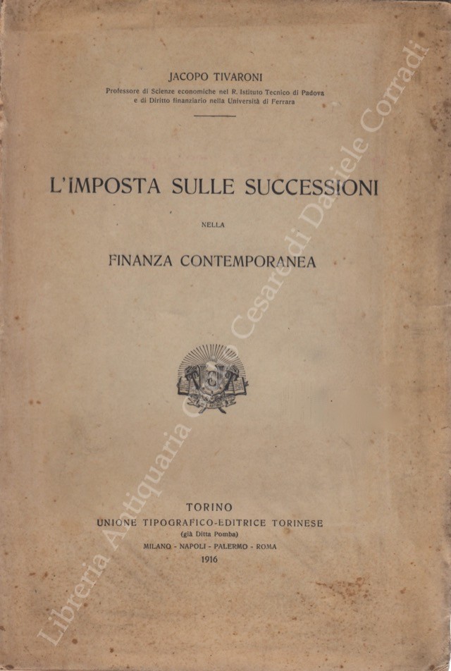 L'imposta sulle successioni nella finanza contemporanea