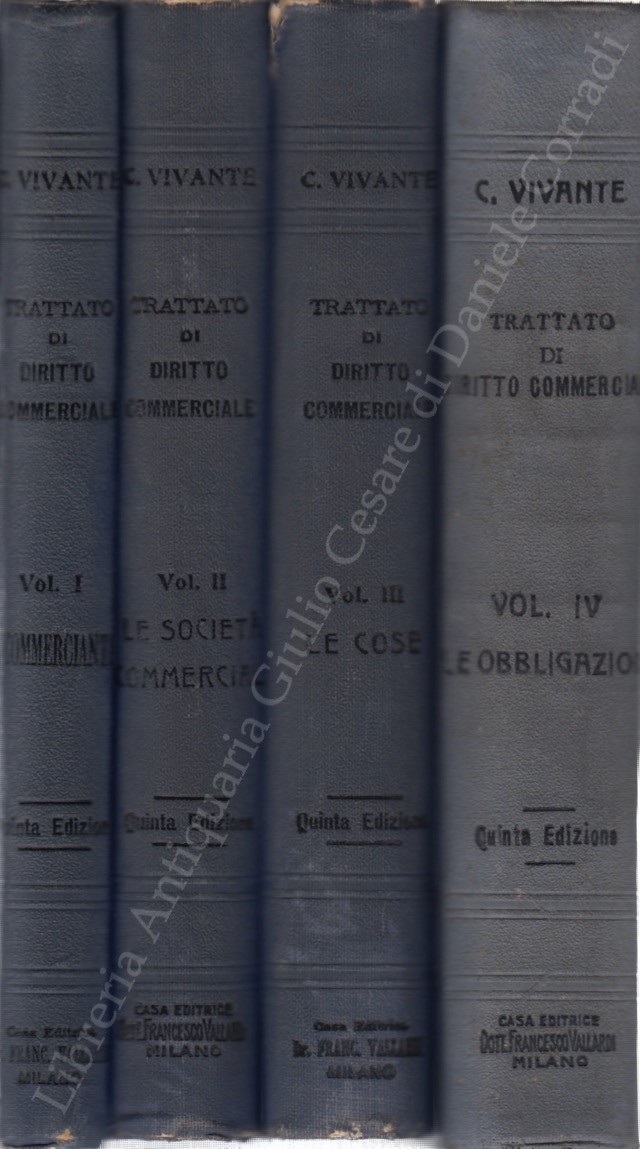 Trattato di diritto commerciale