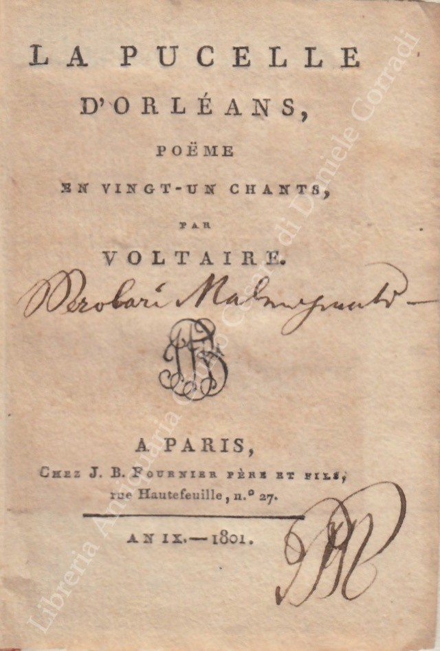 La pucelle d'Orleans