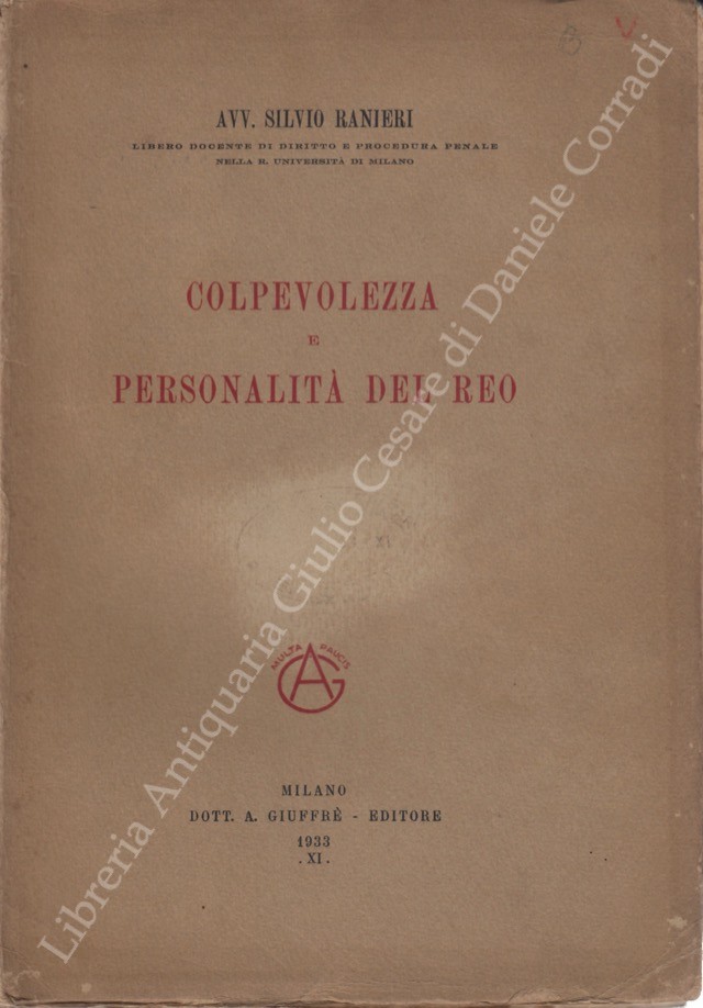 Colpevolezza e personalità del reo