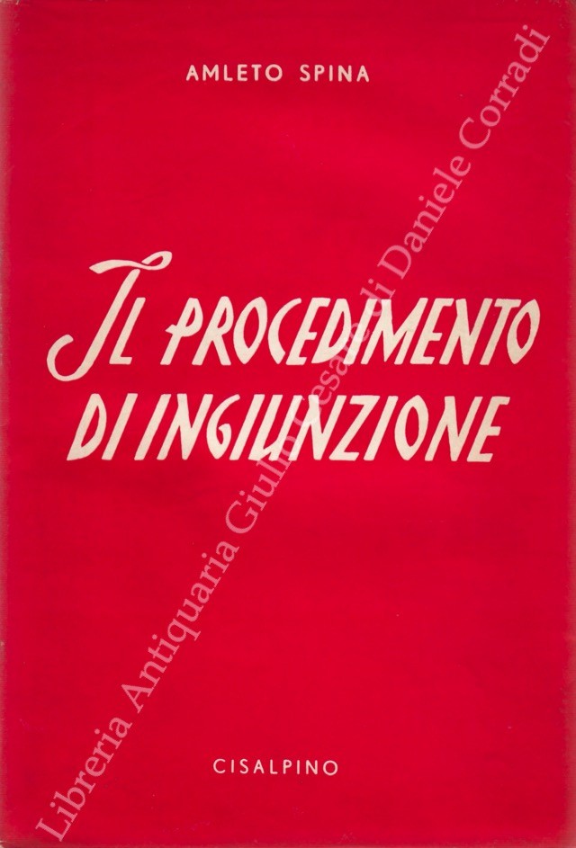 Il procedimento di ingiunzione