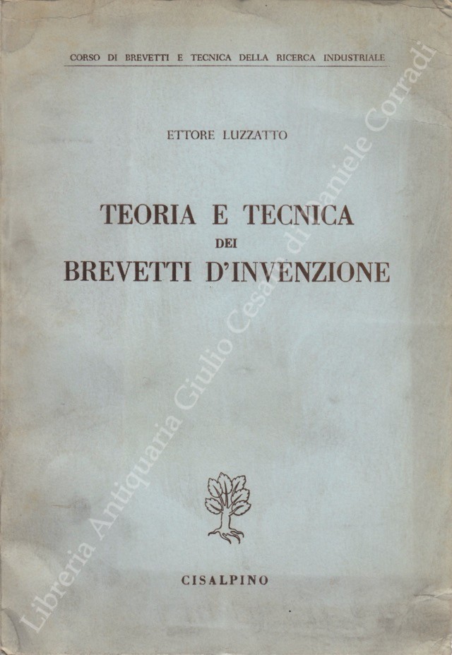 Teoria e tecnica dei brevetti d'invenzione