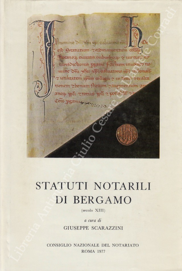 Statuti notarili di Bergamo (Secolo XIII)