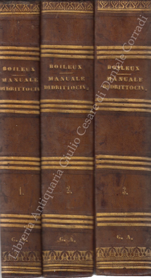 Manuale di diritto civile ossia comentario sul codice civile