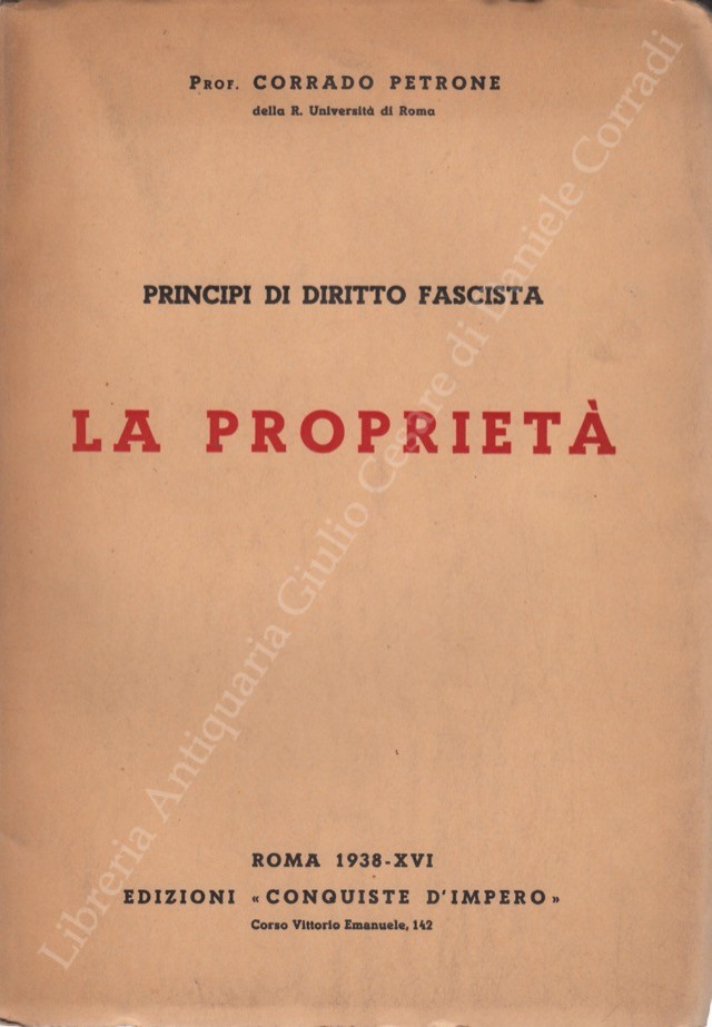 Principi di diritto fascista