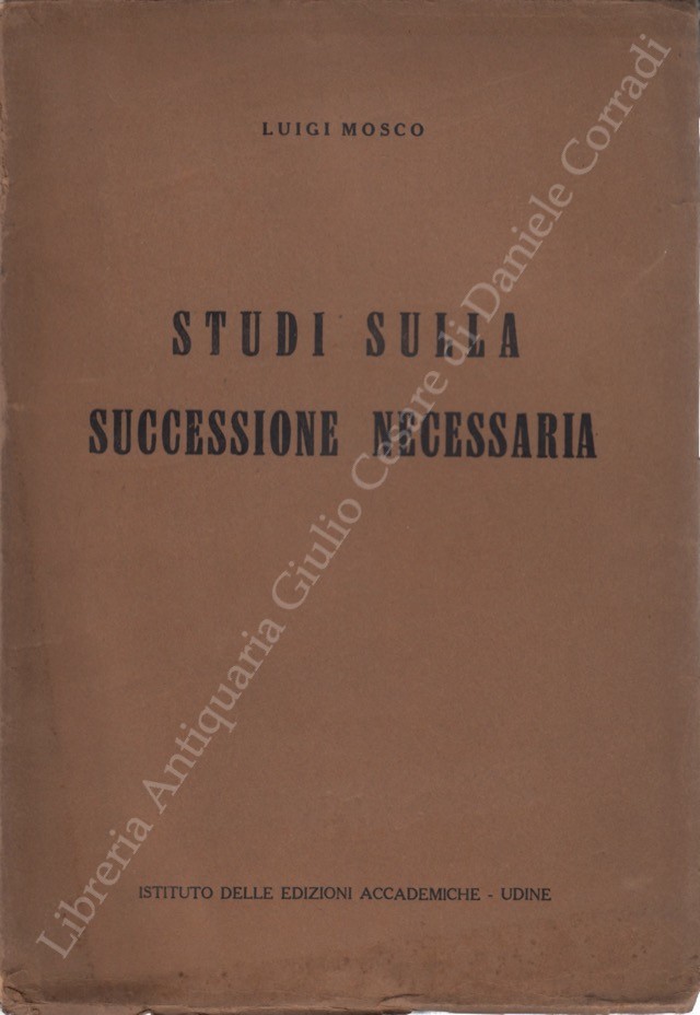 Studi sulla successione necessaria
