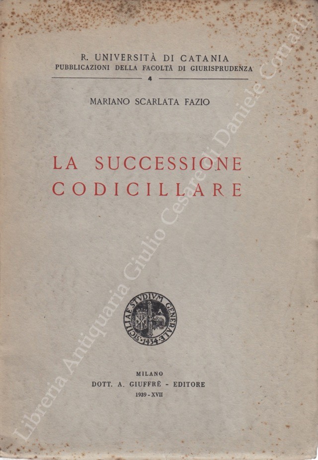 La successione codicillare