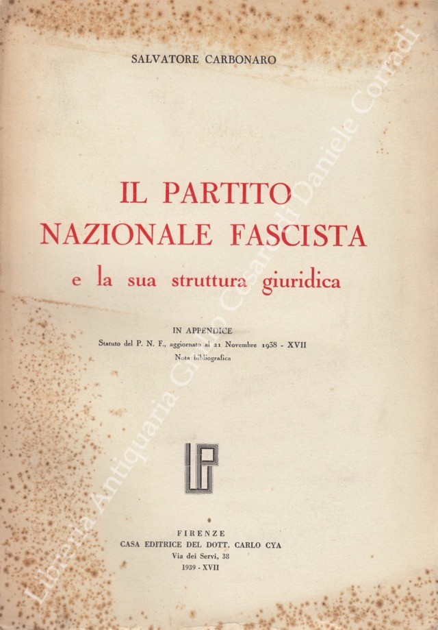 Il partito nazionale fascista