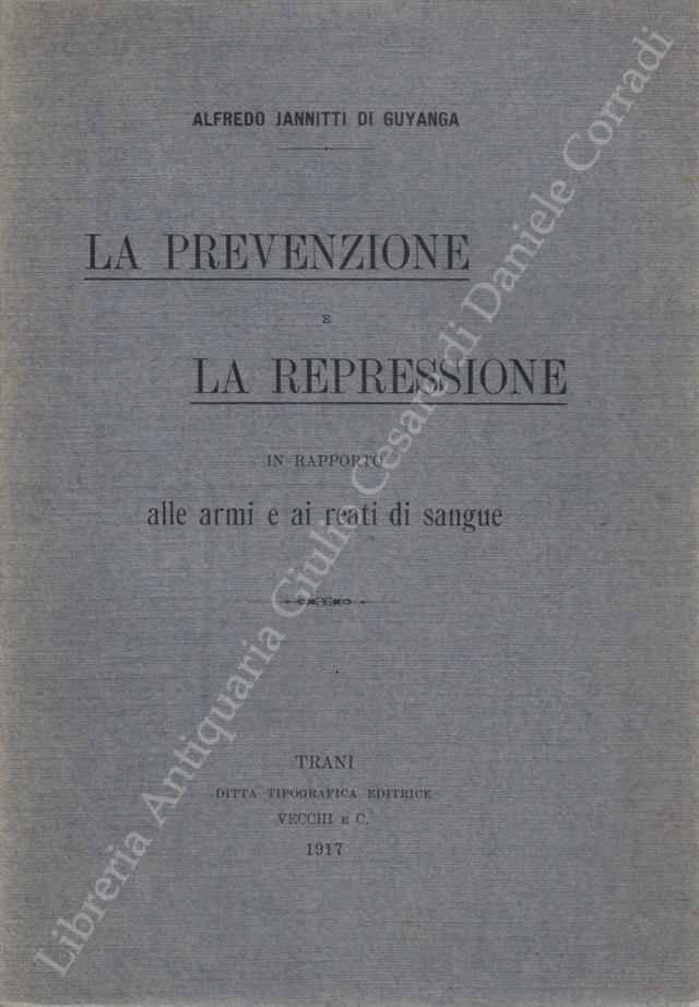 La prevenzione e la repressione