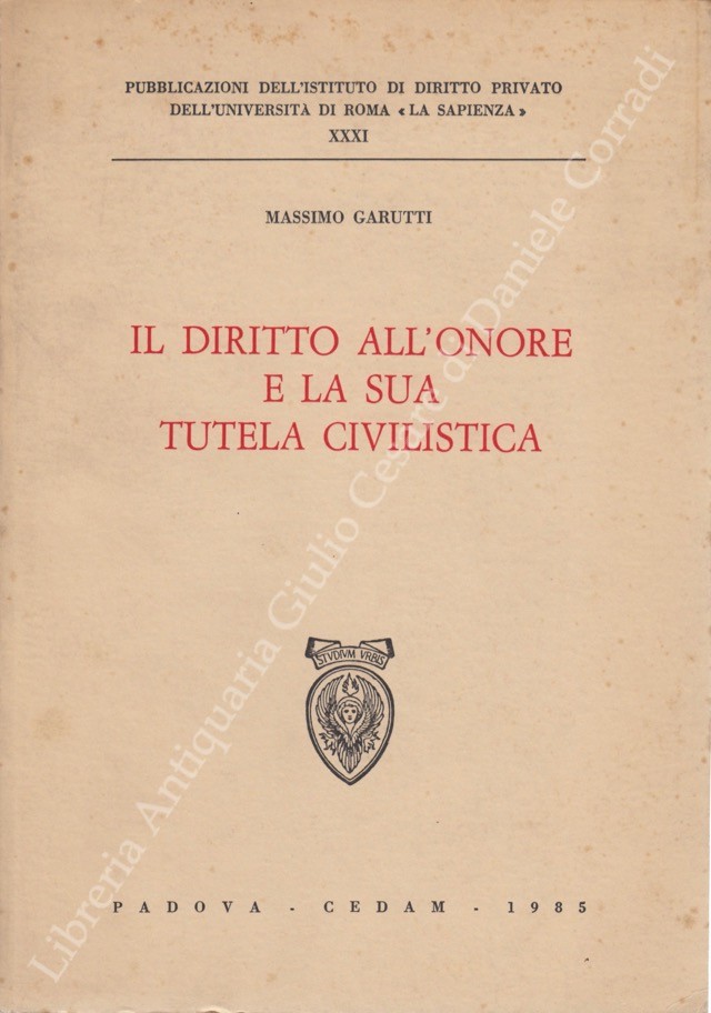 Il diritto all'onore e la sua tutela civilistica