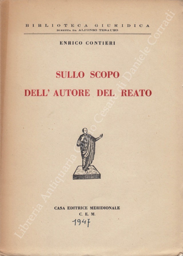 Sullo scopo dell'autore del reato