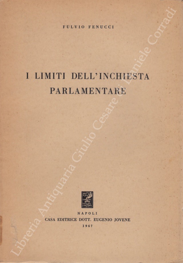 I limiti dell'inchiesta parlamentare