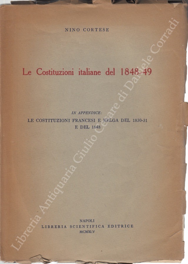 Le Costituzioni italiane del 1848-49