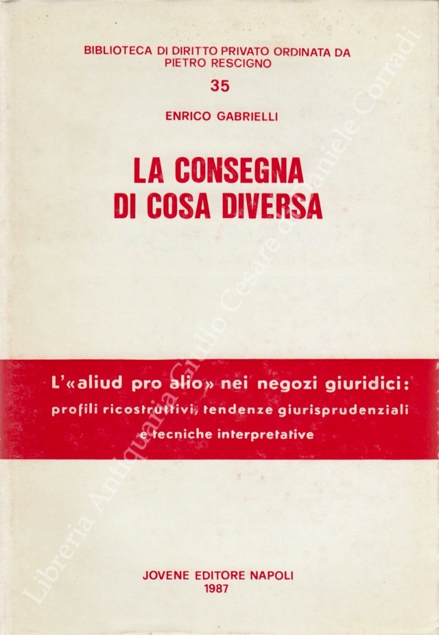 La consegna di cosa diversa