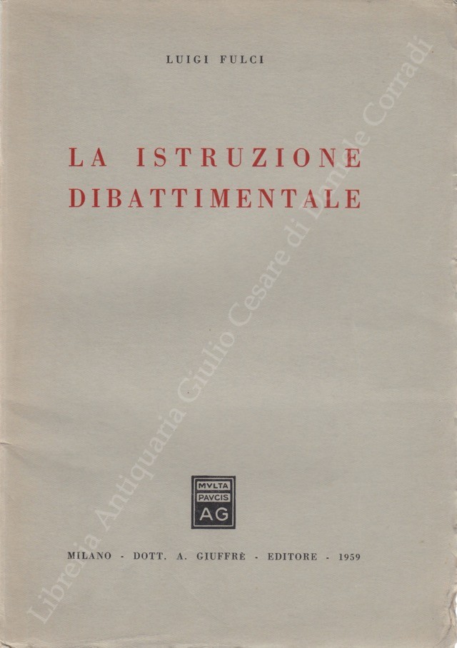 La istruzione dibattimentale