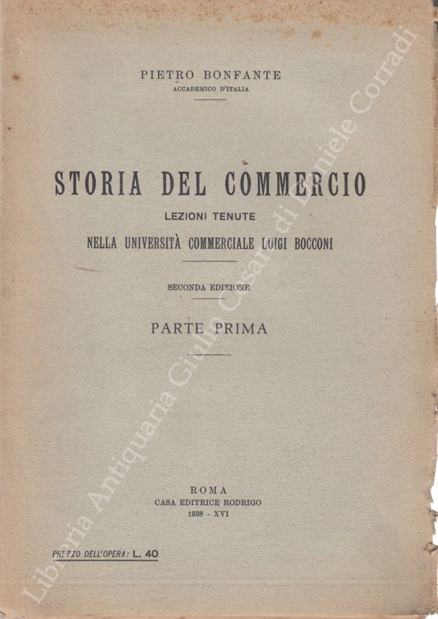 Storia del commercio