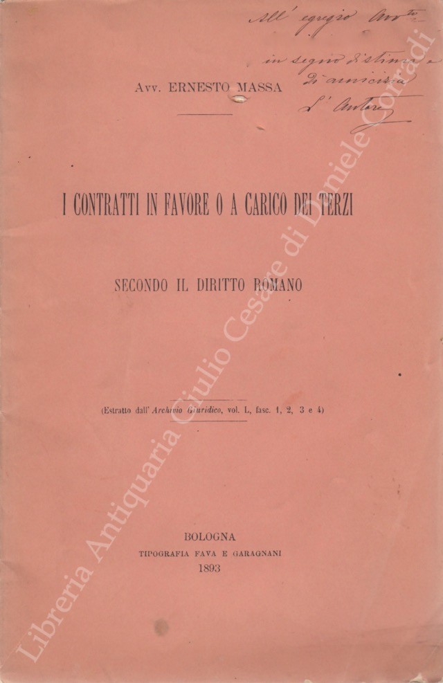 I contratti in favore o a carico dei terzi 