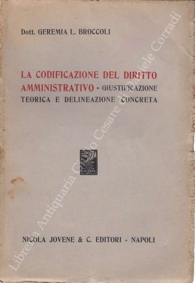 La codificazione del diritto amministrativo