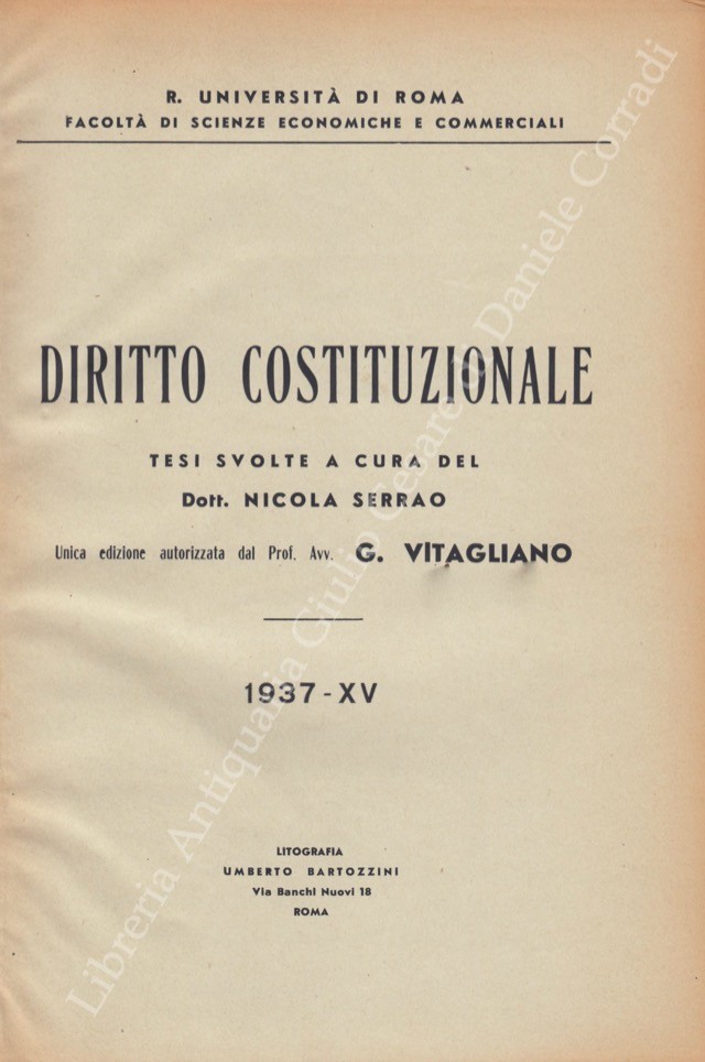 Diritto costituzionale