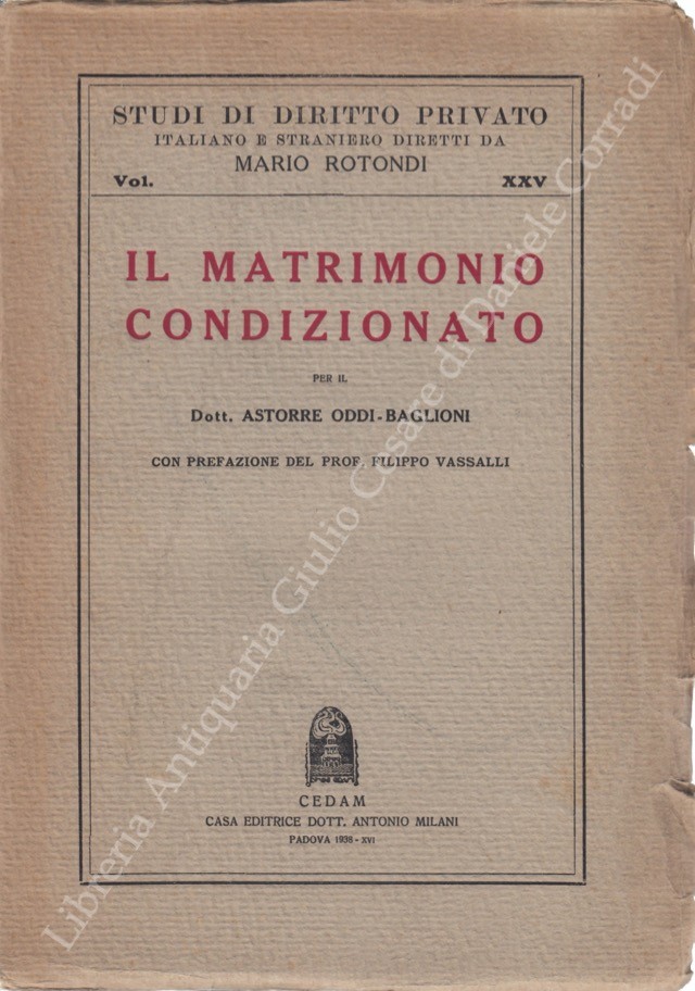 Il matrimonio condizionato