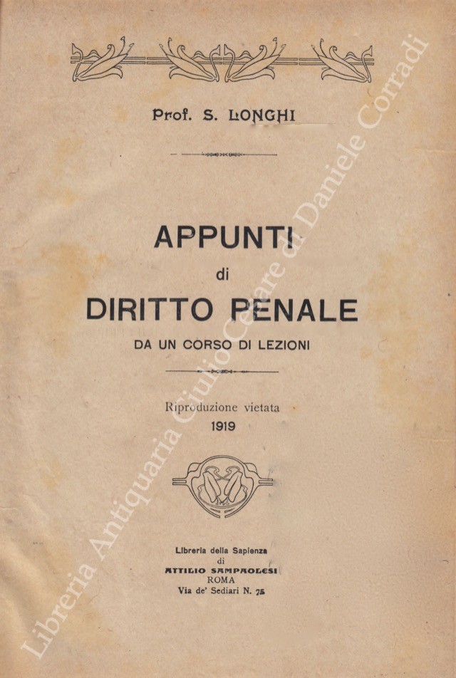 Anticipazioni di diritto penale 