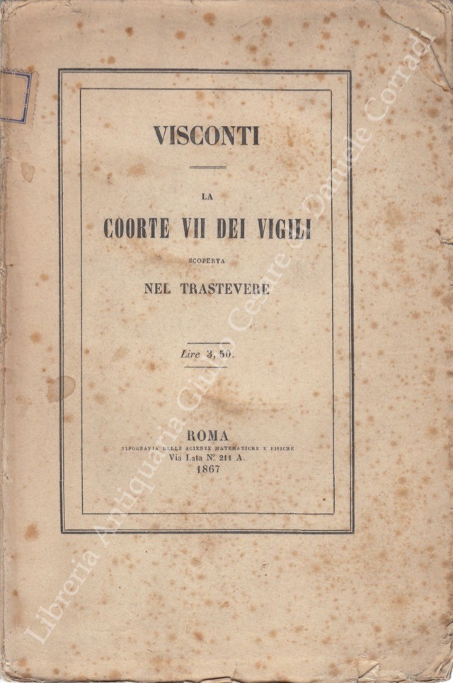 La stazione della Coorte VII dei vigili 