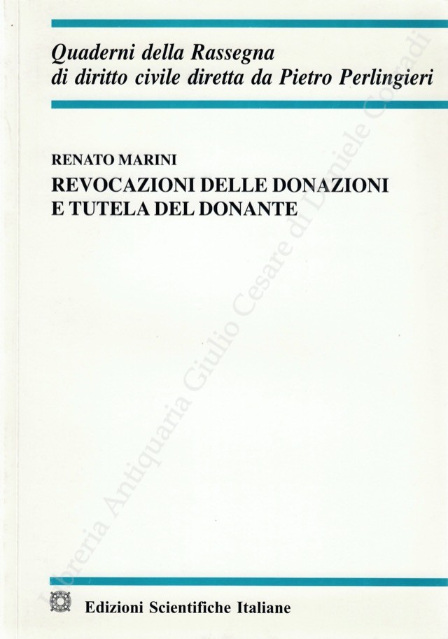 Revocazioni delle donazioni e tutela del donante