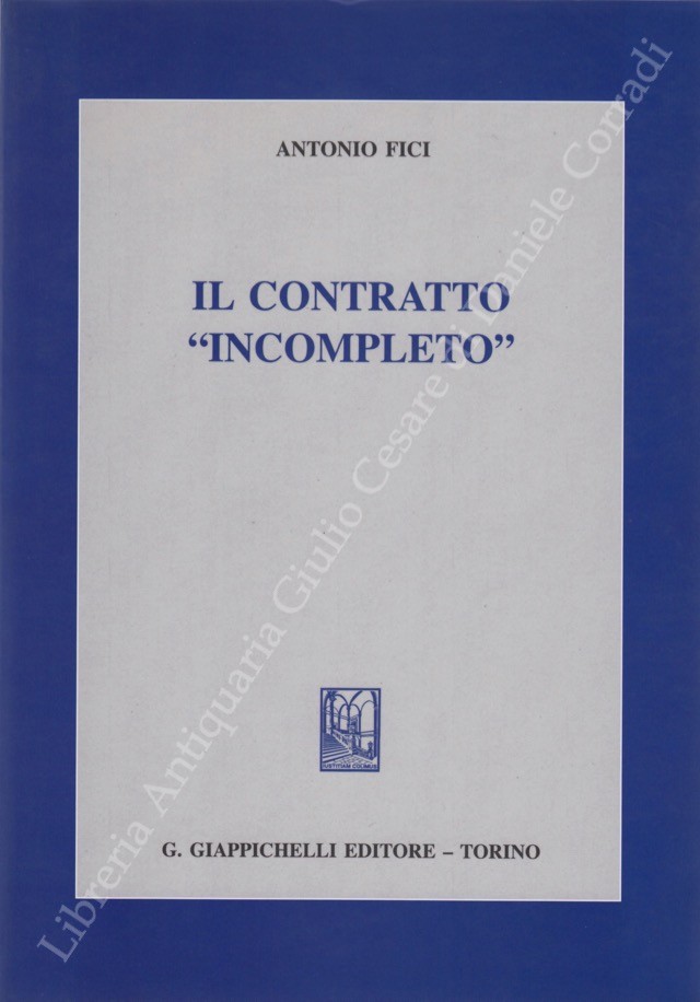 Il contratto incompleto